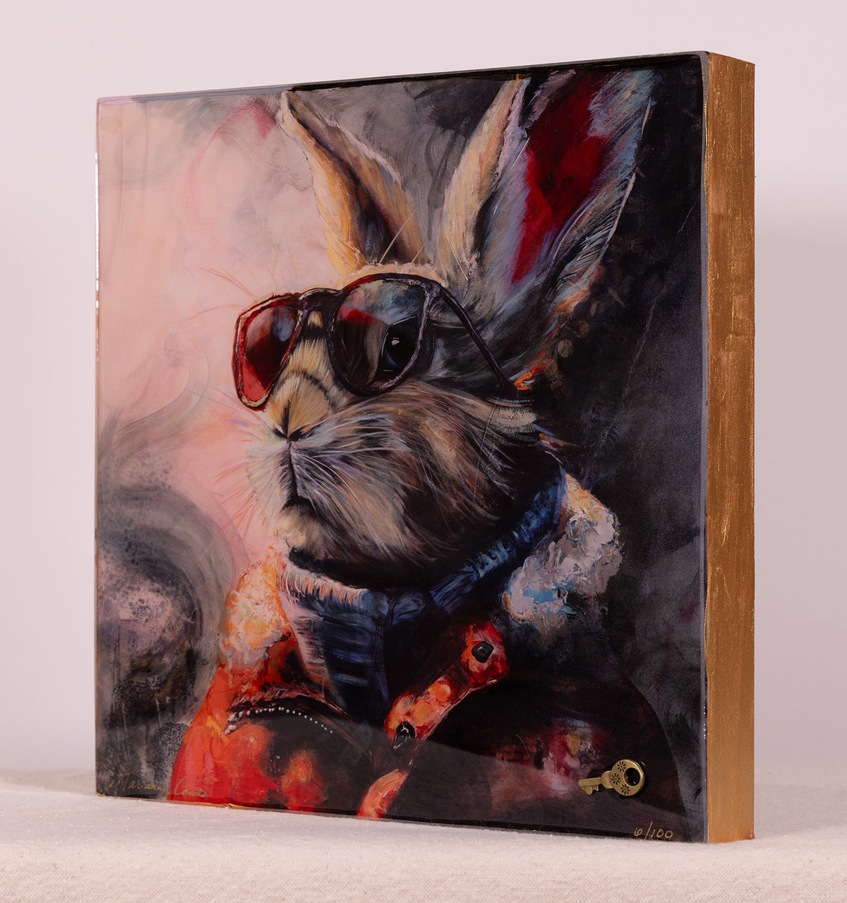 Hareborne - Hand Embellished Reproduction