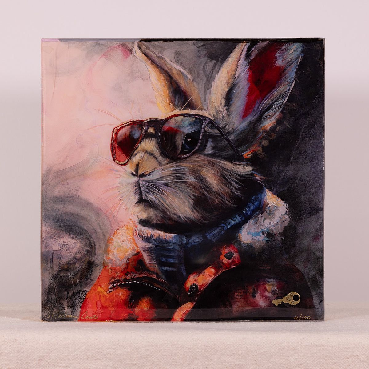 Hareborne - Hand Embellished Reproduction