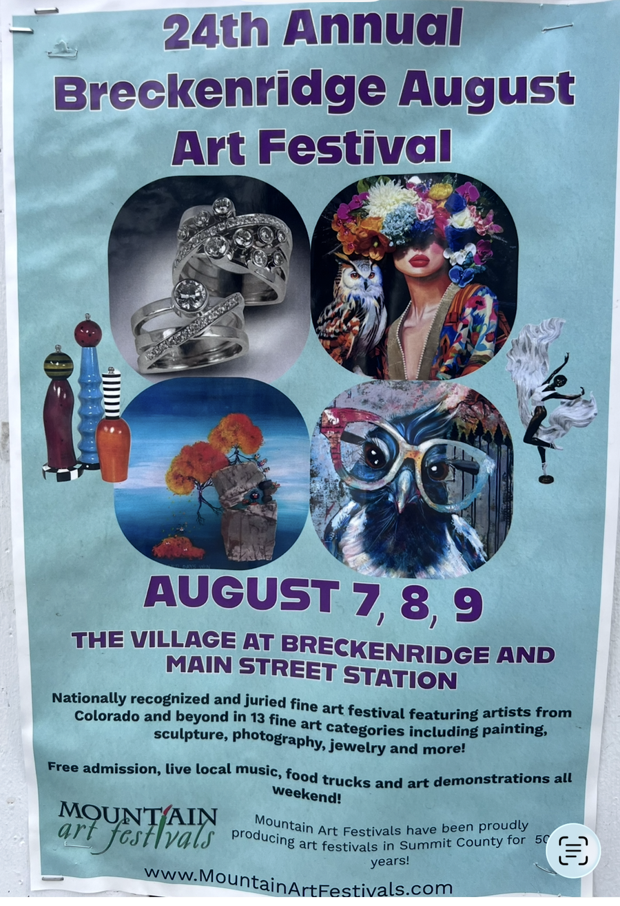 Breckenridge August Art Festival 24th Annual